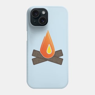 modern campfire Phone Case
