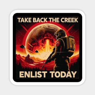 Take back the creek Magnet