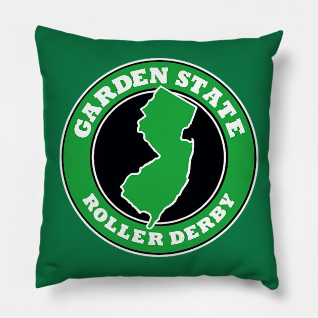 GSRD Color Pillow by gardenstaterollerderby