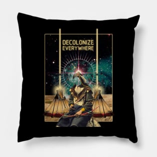 CROW - Decolonize Everywhere Pillow