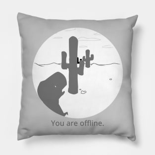 There is no internet connection. Pillow