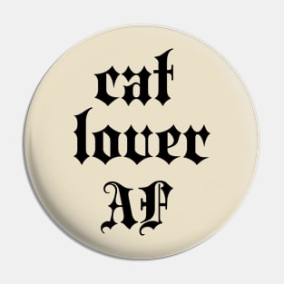 cat lover af Pin