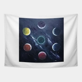 chakra cosmos Tapestry