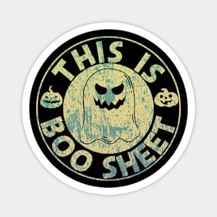 This is boo sheet halloween Magnet