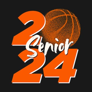 Class of 2024 Basketball Senior Shirt Senior 2024 Basketball T-Shirt