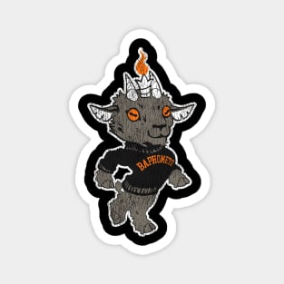 THE BAPHOMETS Sports Mascot Parody Magnet