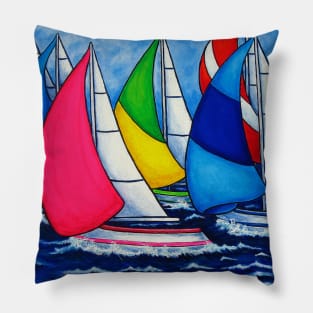 Colourful Regatta Pillow