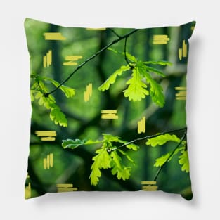 Green Forest Pillow