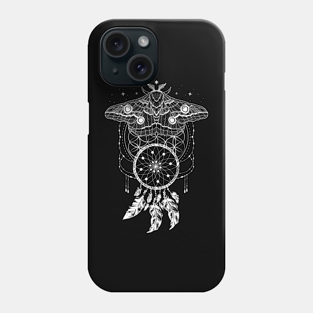 Emperor Moth | Dreamcatcher Phone Case by CelestialStudio