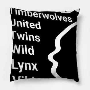 Minnesota Home Teams Pillow