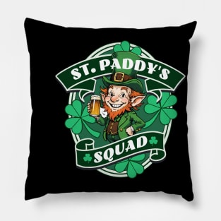 St. Paddy's Squad Pillow