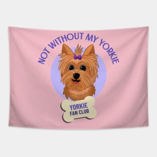 Yorkie Tapestry