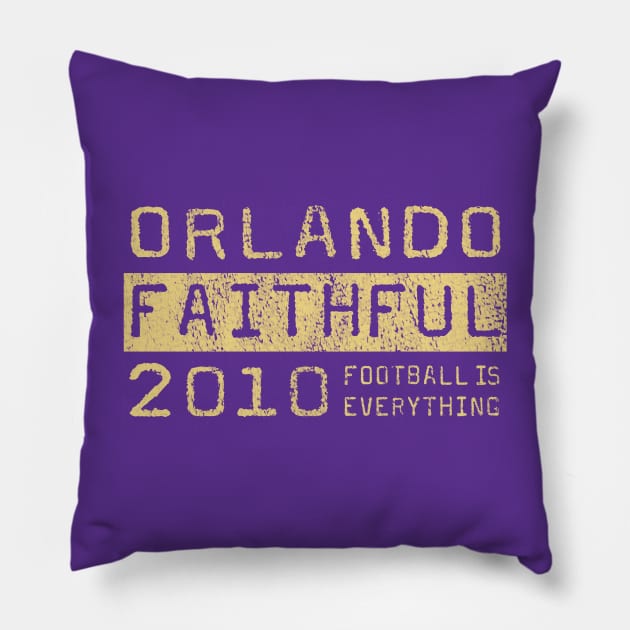 Football Is Everything - Orlando City SC Faithful Pillow by FOOTBALL IS EVERYTHING