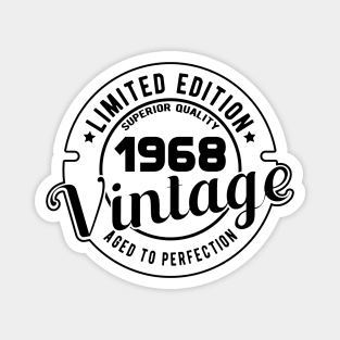 1968 VINTAGE - 53Th BIRTHDAY GIFT Magnet