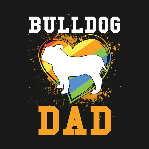 Bulldog Dad by teestore_24