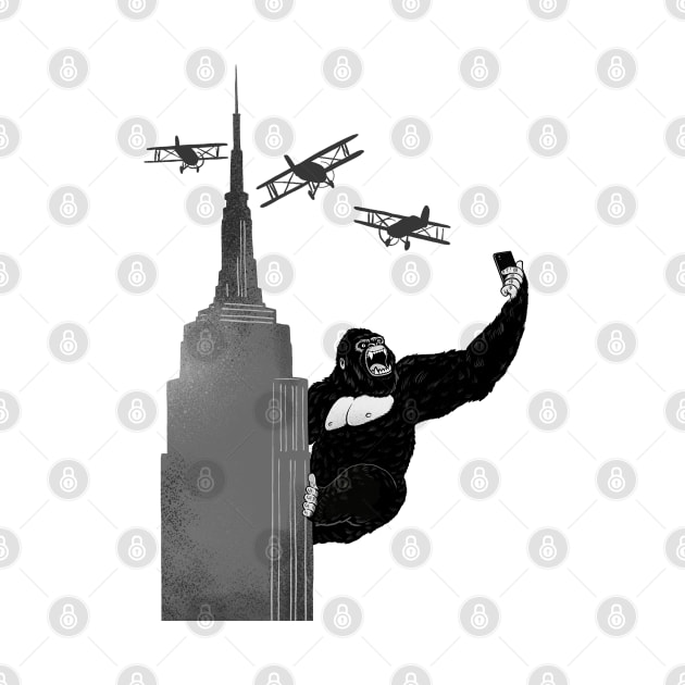 Selfie King Kong by bignosework