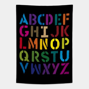 abc ALPHABET Tapestry