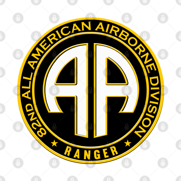 82nd All American Airborne Ranger Casual Patch by TNM Design