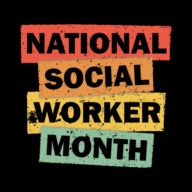 National Social Worker Month quote saying Vintage Distressed idea by star trek fanart and more