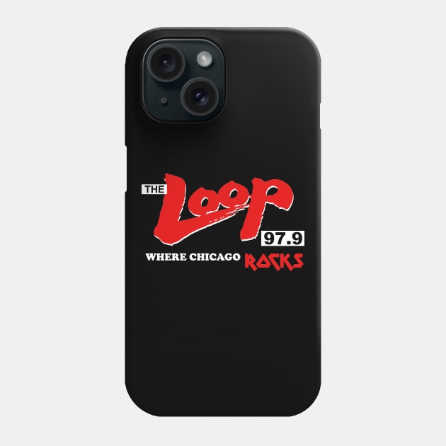 Chicago, Rock Island and Vintage The Loop Radio Phone Case by SAVELS