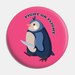 Fight or Flight, But I Can't Fly Pin