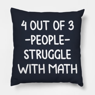 Funny math Pillow