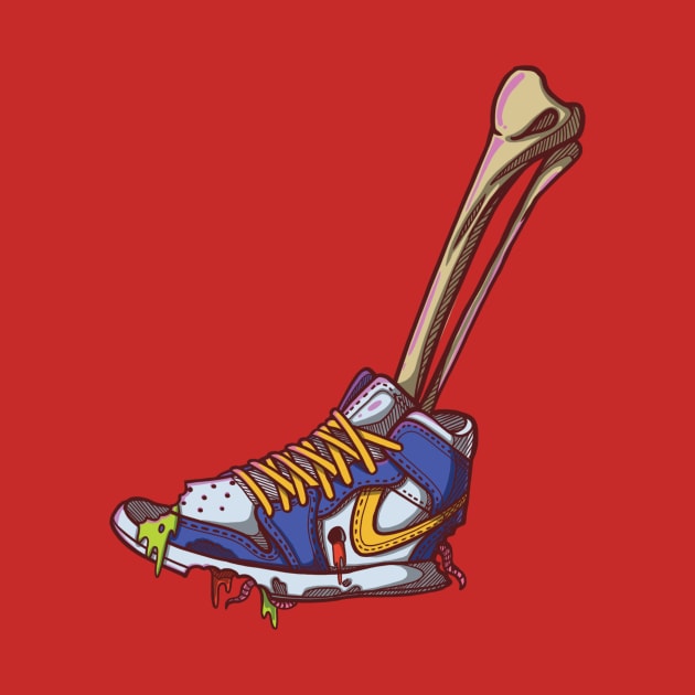 Zombie Sneaker by bekarious_