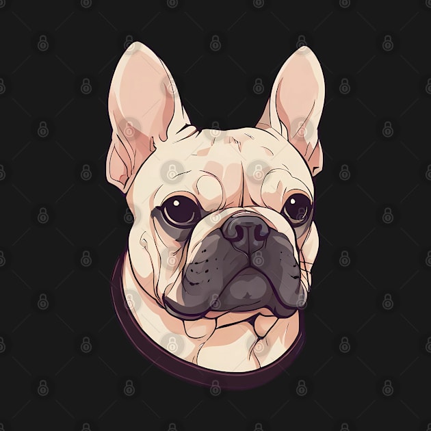 Tan Adorable French Bulldog by CandyApparel