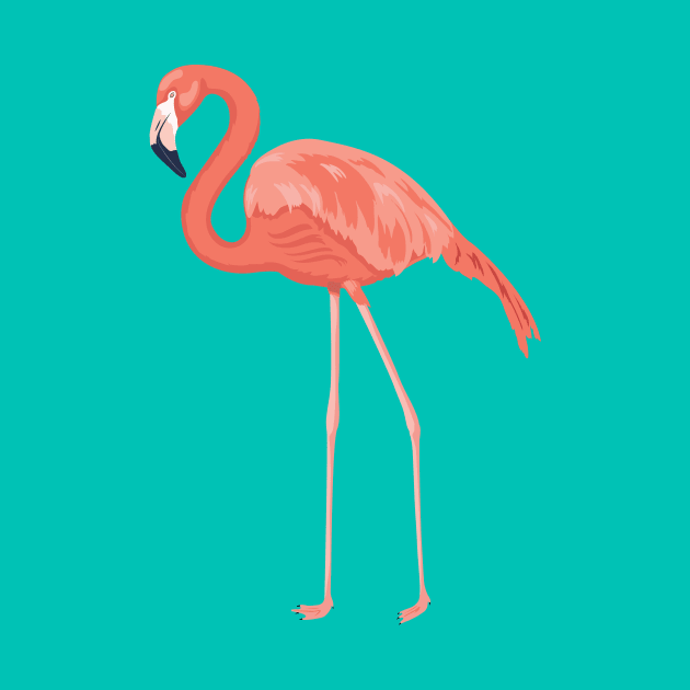 Flamingo Art by SWON Design