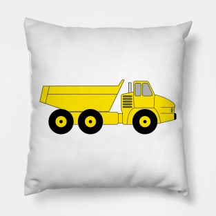 Off Road Dump Truck Pillow