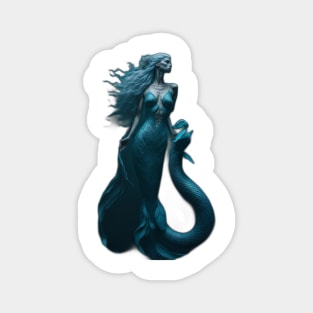 All Hallows Eve Mermaid Magnet