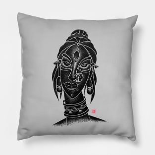 Tribal Lady Pillow