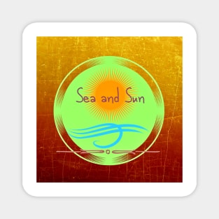 Sea and Sun Magnet