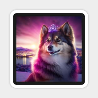 Princess Finnish Lapphund Magnet