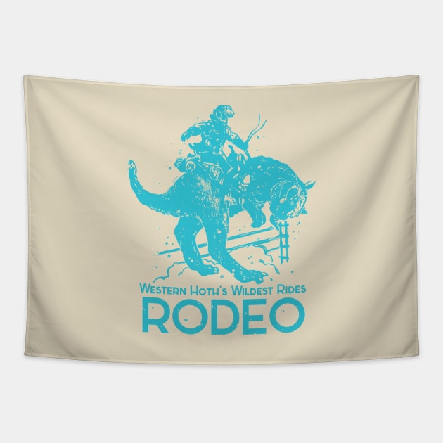 Taun Taun Rodeo Tapestry by bigbadrobot