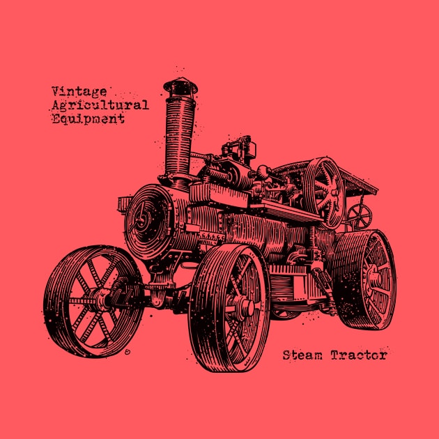 Grunge steam tractor by StefanAlfonso