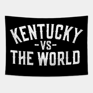 Represent Your Kentucky Pride with our 'Kentucky vs The World' Tapestry