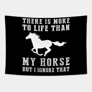 Horse Ignorance T-Shirt Tapestry