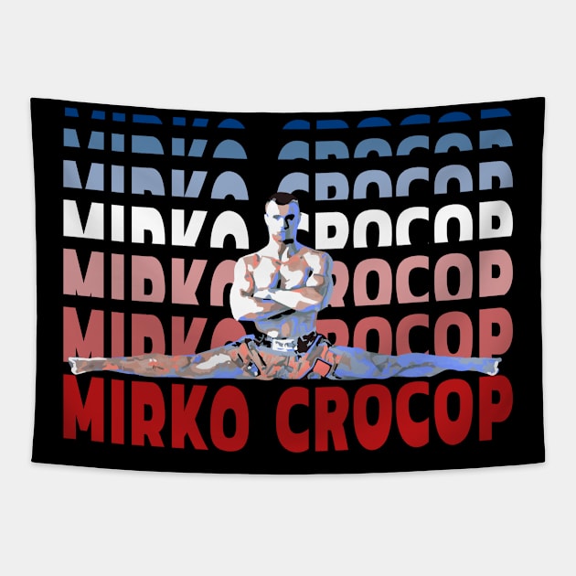 Mirko Crocop Tapestry by FightIsRight