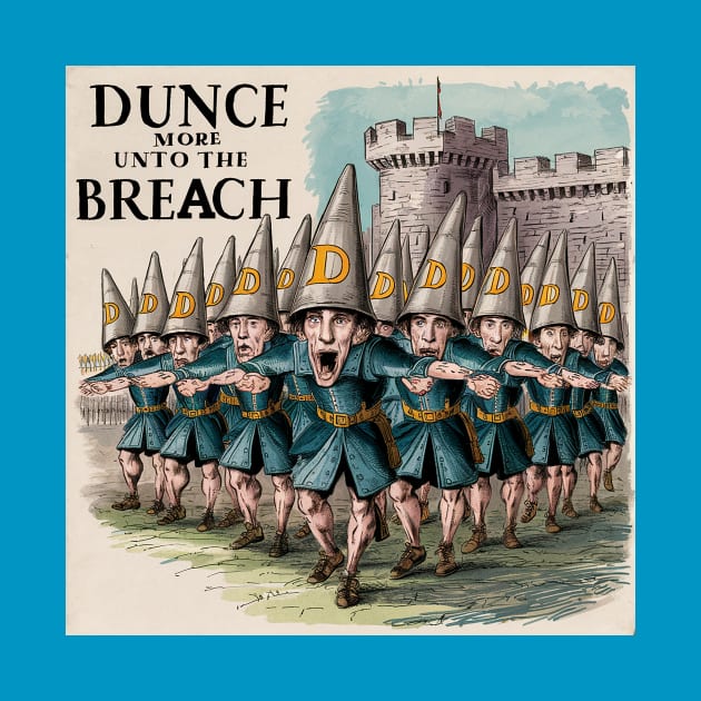 Dunce more unto the breach! by Dizgraceland