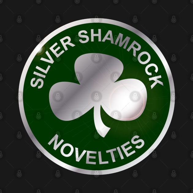 Silver shamrock novelties by NineBlack