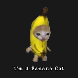 Banana Cat Meme T-Shirt