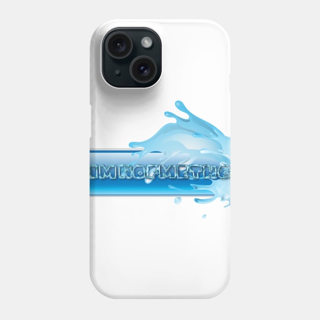 Gradient border with a splash Phone Case by Kidrock96