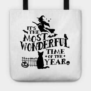 It's The most Wonderful Time Of The Year halloween Tote