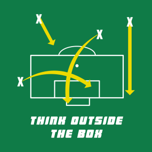 Think Outside the Box Football T-Shirt