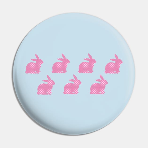 Whoa, baby! Pink Bunny Wallpaper Pin by Heyday Threads