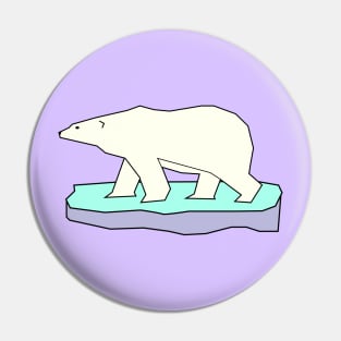 Polar Bear Climate Change Pin