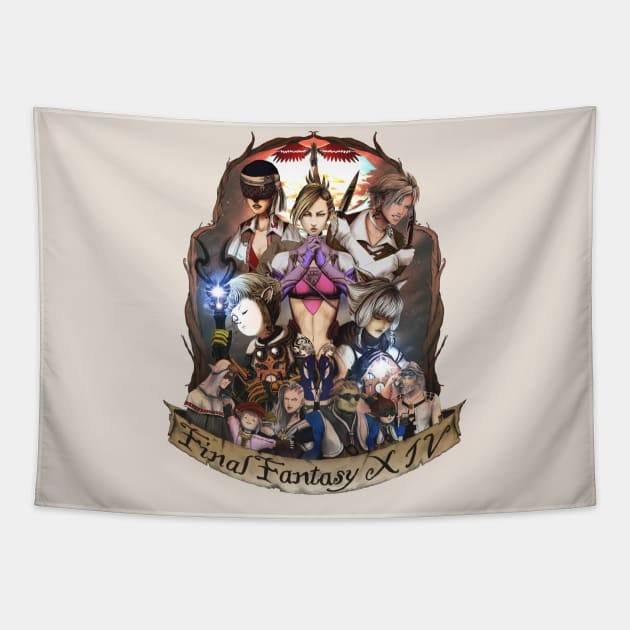 Final Fantasy XIV Tapestry by LirhyaPetitPain