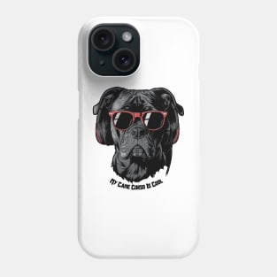 Cool Dogs - Sounds and Shade - Cane Corso Phone Case