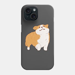 Funny corgi illustration Phone Case